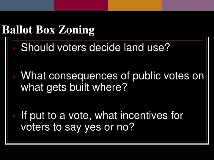 ballot box zoning