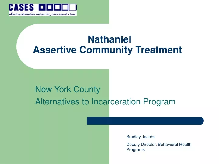 nathaniel assertive community treatment
