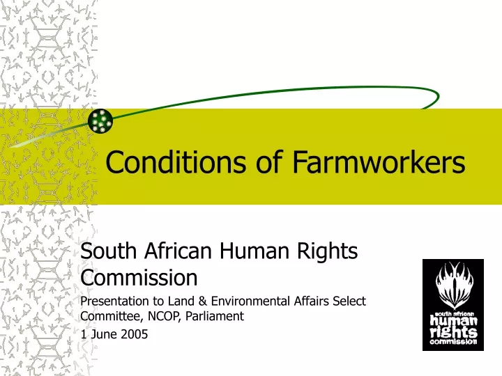 conditions of farmworkers