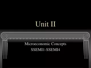 Unit II