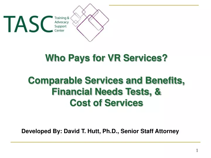 who pays for vr services comparable services