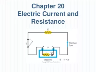 Chapter 20 Electric Current and Resistance