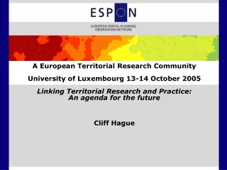 Towards a European Research and Practice Agenda Before...
