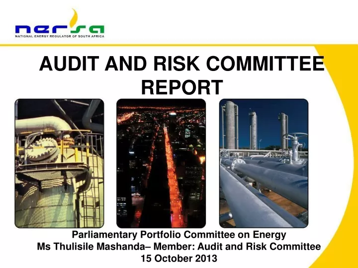 audit and risk committee report