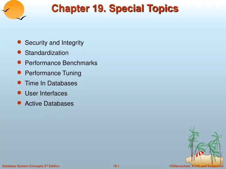 chapter 19 special topics