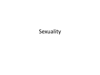 Sexuality