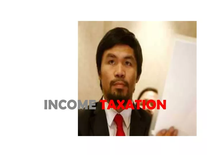 income taxation