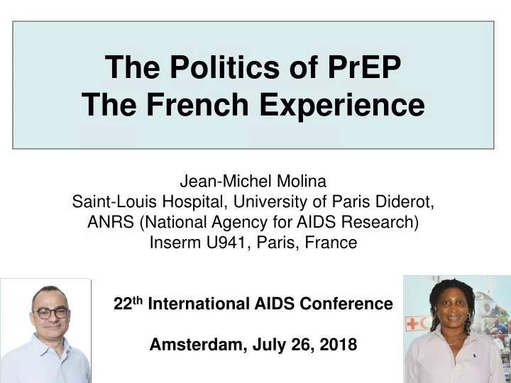 the politics of prep the french experience
