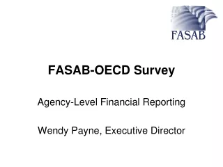 FASAB-OECD Survey