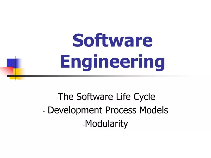 software engineering