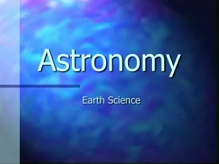 Astronomy