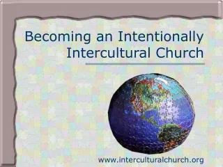Becoming an Intentionally Intercultural Church