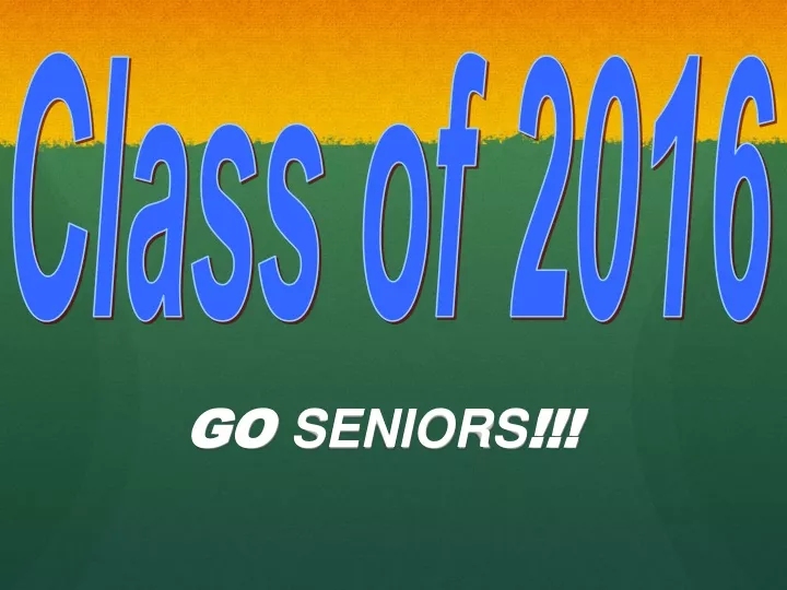 class of 2016