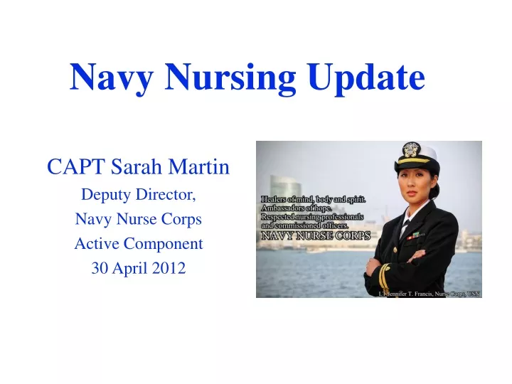 navy nursing update