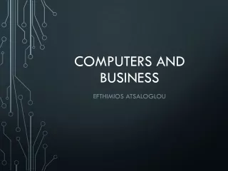 Computers and business