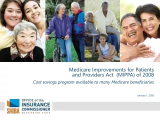 Medicare Improvements for Patients  and Providers Act  (MIPPA) of 2008