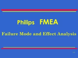 Philips    FMEA