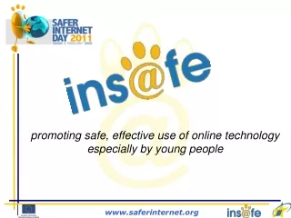 promoting safe, effective use of online technology especially by young people