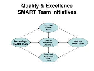 Quality &amp; Excellence SMART Team Initiatives