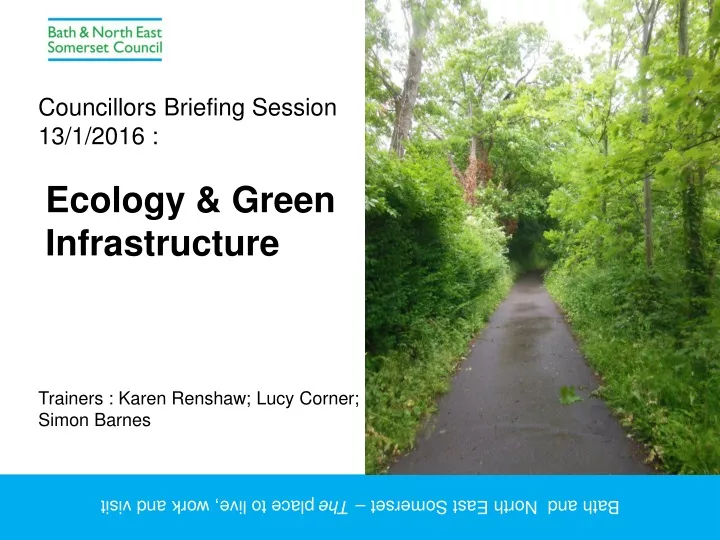 ecology green infrastructure