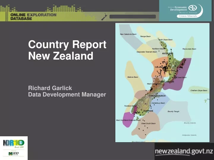 country report new zealand richard garlick data