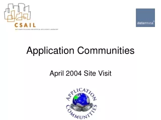 Application Communities