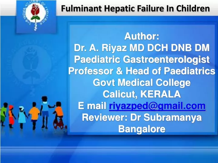 fulminant hepatic failure in children