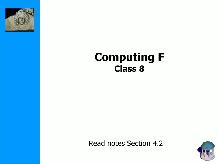 computing f class 8