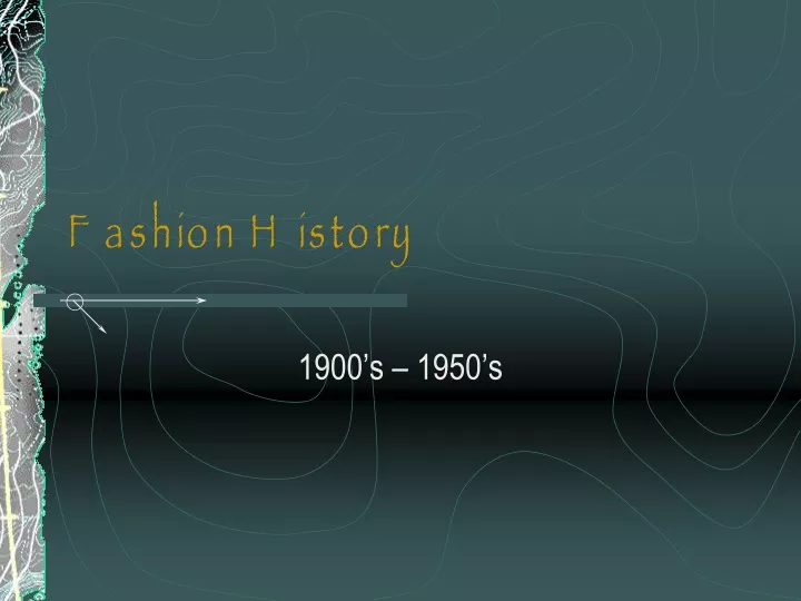 fashion history