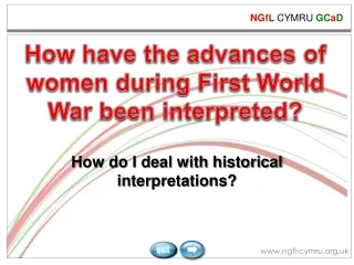 How do I deal with historical interpretations?