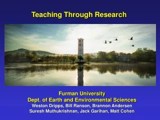 Teaching Through Research