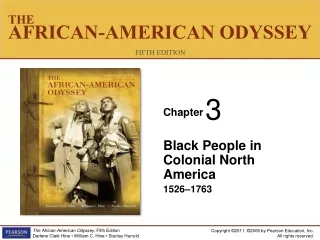 Black People in Colonial North America 1526–1763