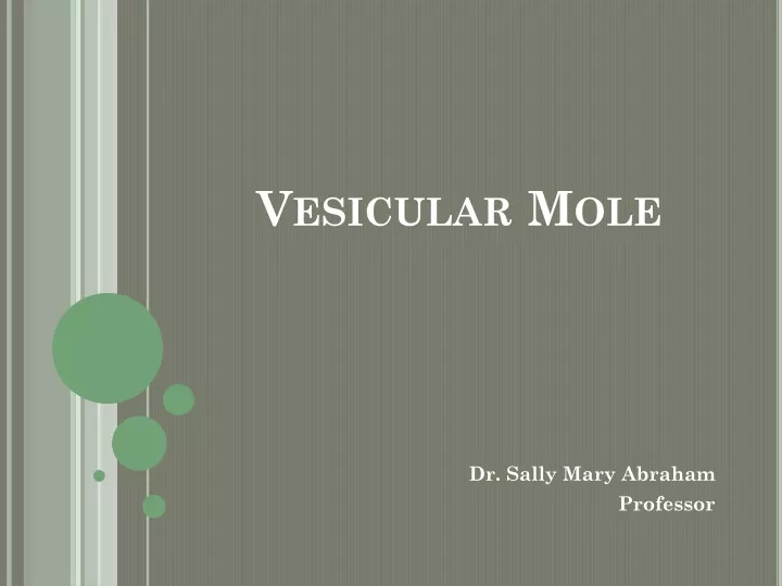 vesicular mole