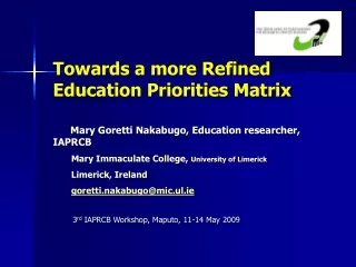 Towards a more Refined Education Priorities Matrix