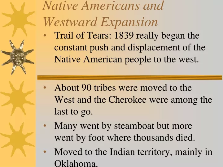 native americans and westward expansion