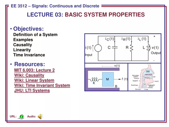 lecture 03 basic system properties