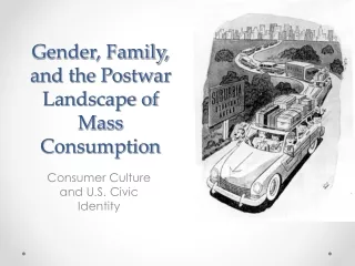 Gender, Family, and the Postwar Landscape of Mass Consumption