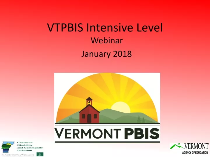 vtpbis intensive level