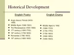 Historical Development - slide 1