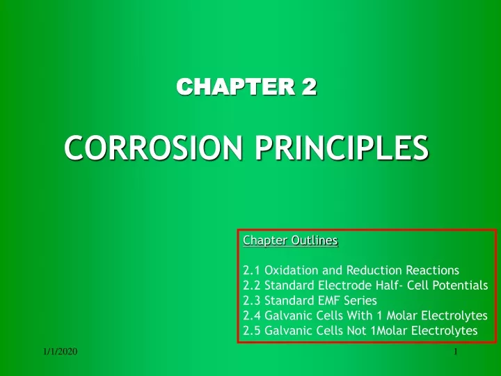 chapter 2 corrosion principles