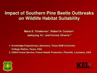 Impact of Southern Pine Beetle Outbreaks on Wildlife Habitat Suitability