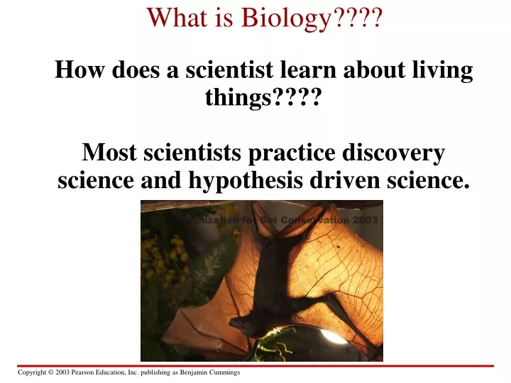 what is biology how does a scientist learn about