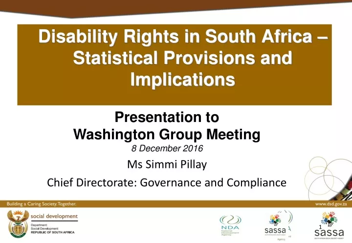 disability rights in south africa statistical provisions and implications
