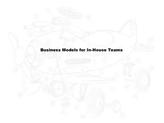 Business Models for In-House Teams