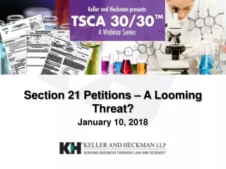 Section 21 Petitions – A Looming Threat?