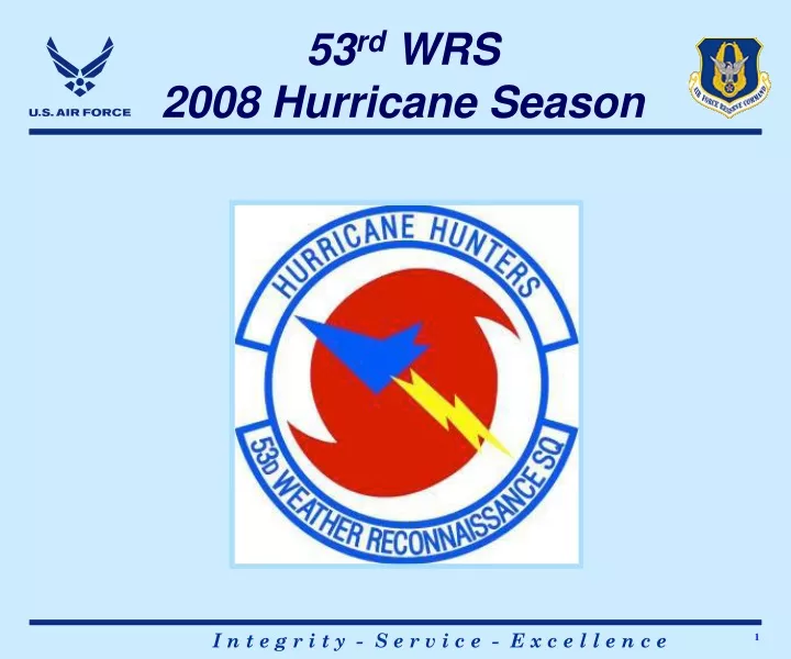 53 rd wrs 2008 hurricane season