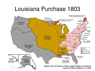 Louisiana Purchase 1803