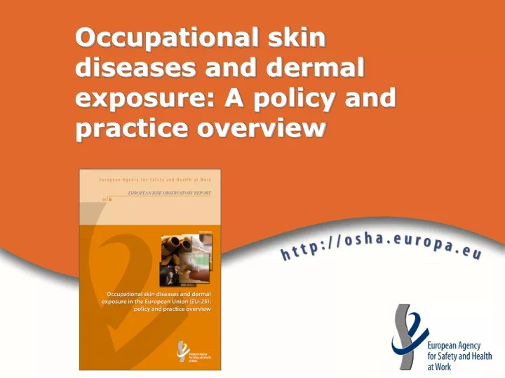 occupational skin diseases and dermal exposure