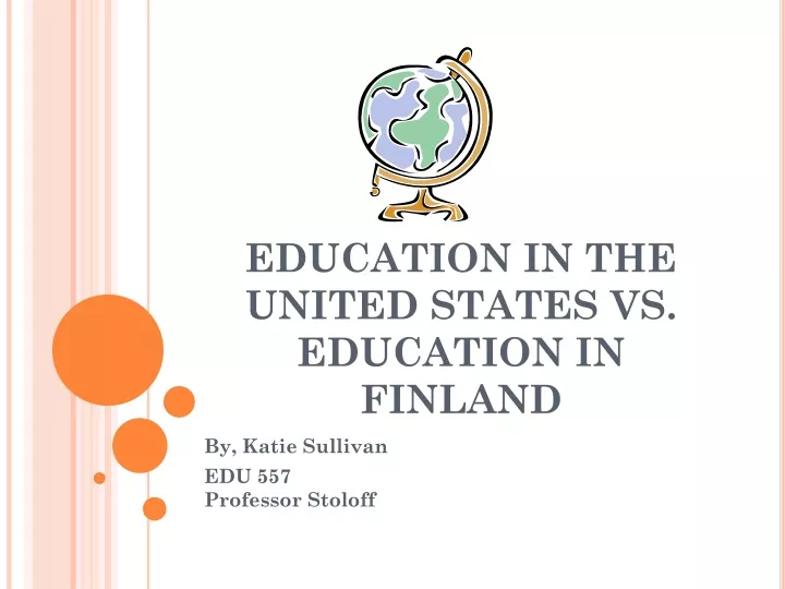 education in the united states vs education in finland