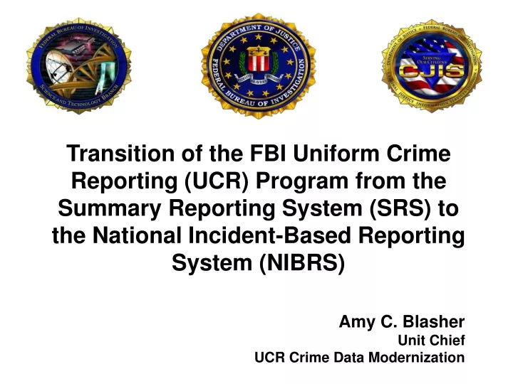 transition of the fbi uniform crime reporting